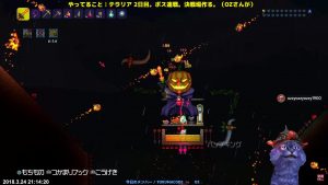プレイ日記 /// テラリア / PS4 /// #2 ボス連戦 / 2人で自由気ままプレイ / FaceRig